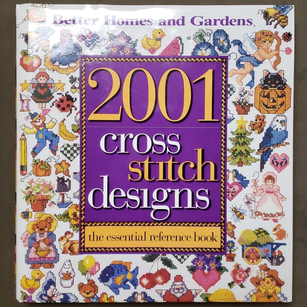 Cross stitch pattern book